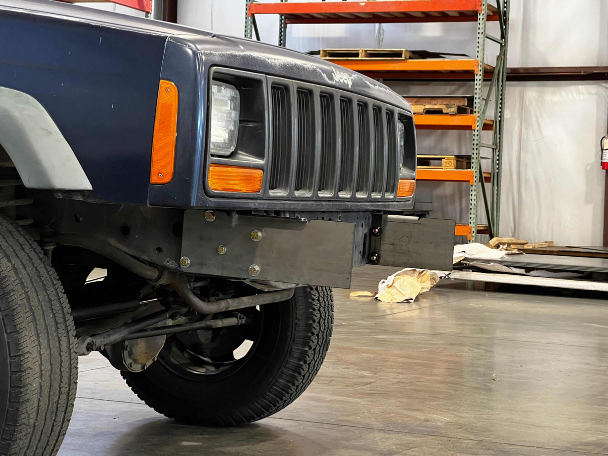 DIY Front Bumper Mounting Brackets For Jeep XJ