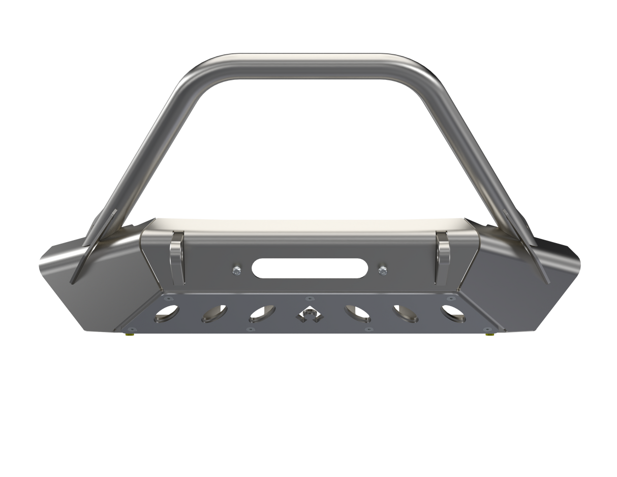 JK JL JT HIGH CLEARANCE FRONT BUMPER with HOOP