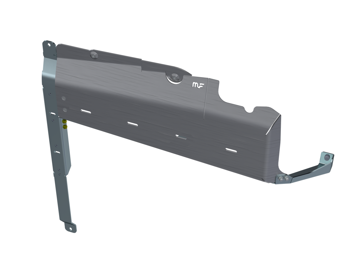 JLU MAGNAFLOW EXHAUST SKID - 4 door 392 HEMI ALUMINUM