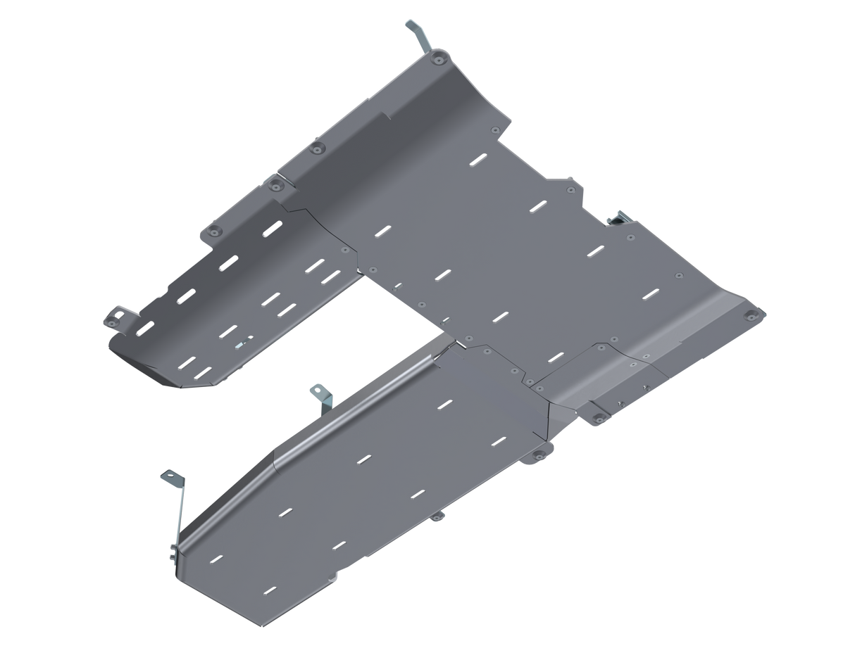 JLU T-CASE/FUEL SKID/ DPF ONLY -  4 door 3.0L Diesel ALUMINUM