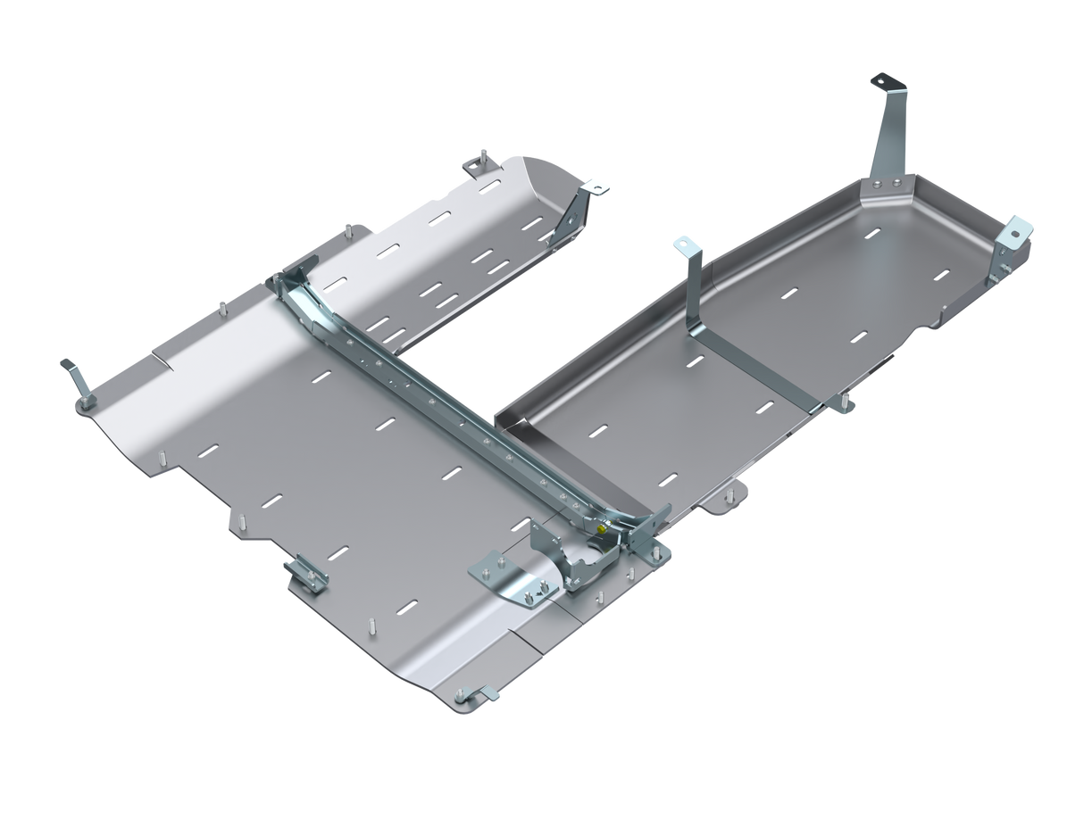 JLU T-CASE/FUEL SKID/ DPF ONLY -  4 door 3.0L Diesel ALUMINUM