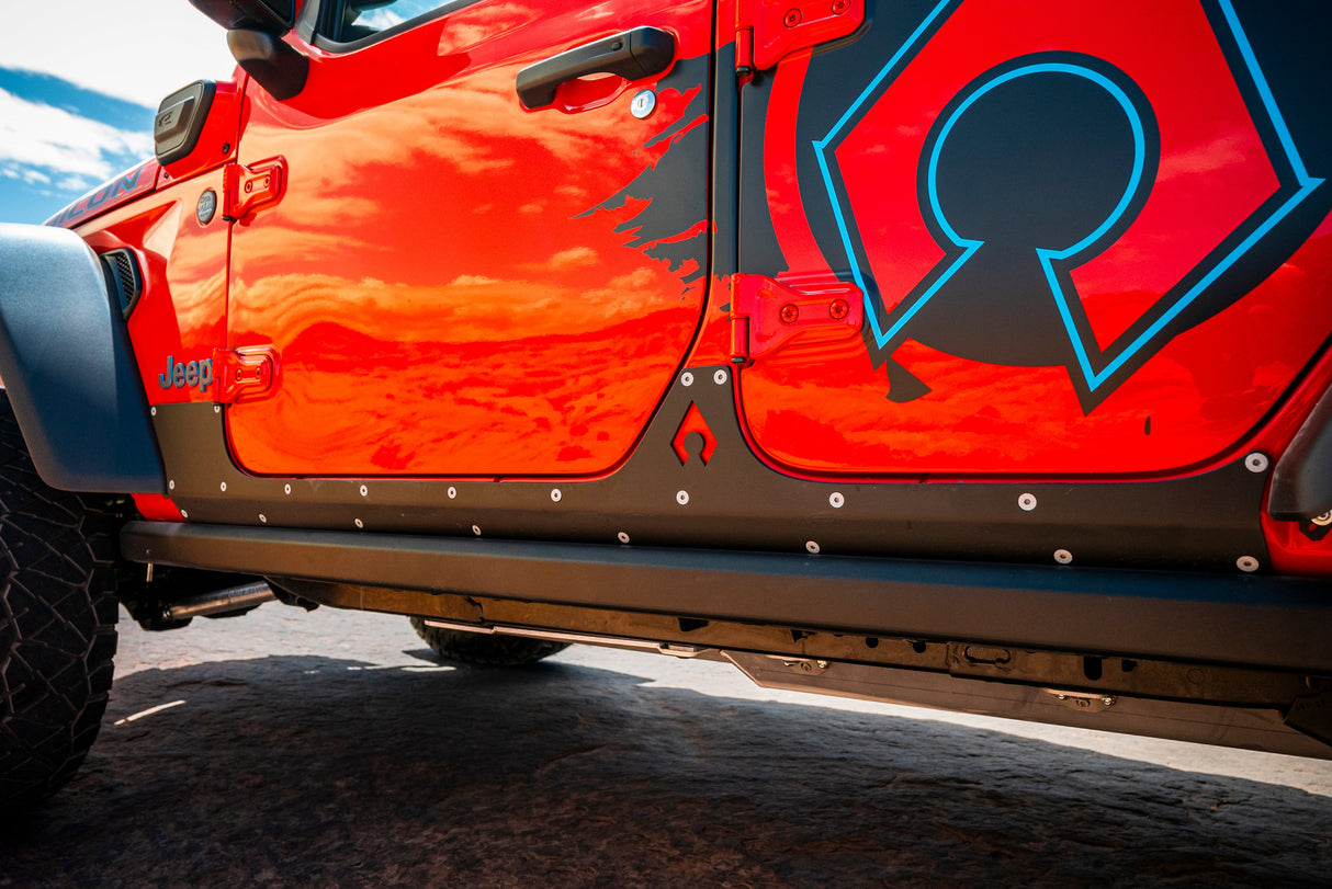 JLU Aluminum Rocker Armor