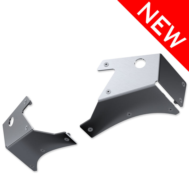 JT Rear Bumper Aluminum Corner Skids
