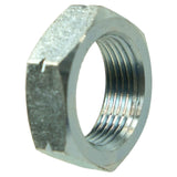 A photo of the R1004, Part Name: 1.25" Jam Nut at an angle off to the right against a white background.