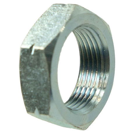 A photo of the R1004, Part Name: 1.25" Jam Nut at an angle off to the right against a white background.