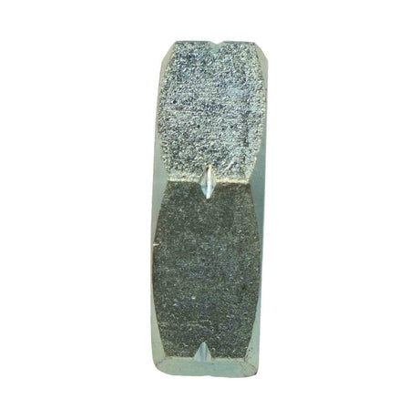 A photo of the R1004, Part Name: 1.25" Jam Nut showing a side view against a white background.