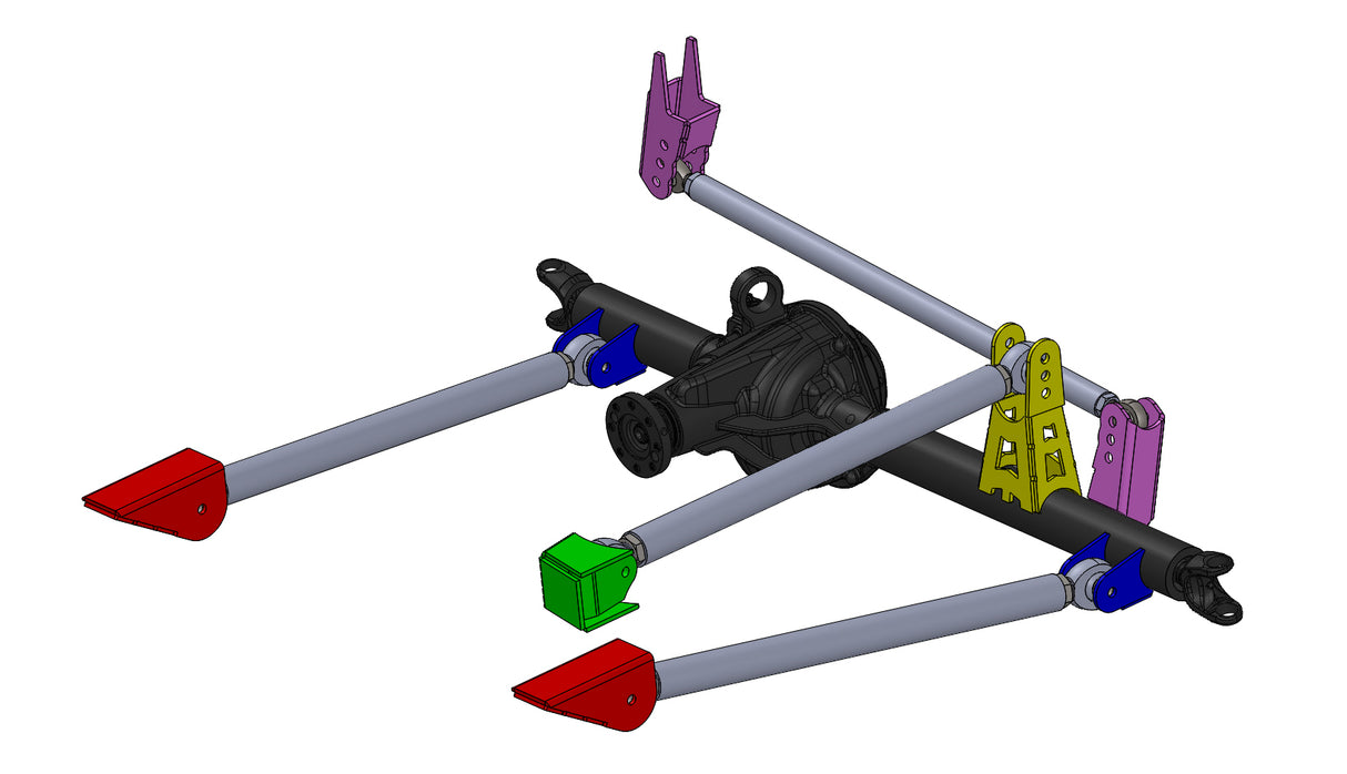 3 Link Kit with 1.25" Heims