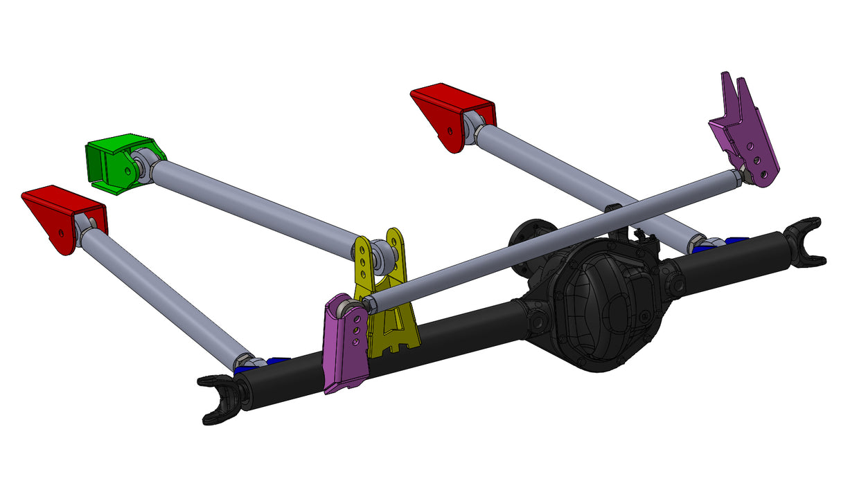 3 Link Kit with 1.25" Heims