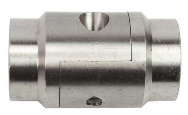 Tube Coupler, Flat Mount for 1.5 x .120 Wall Tube