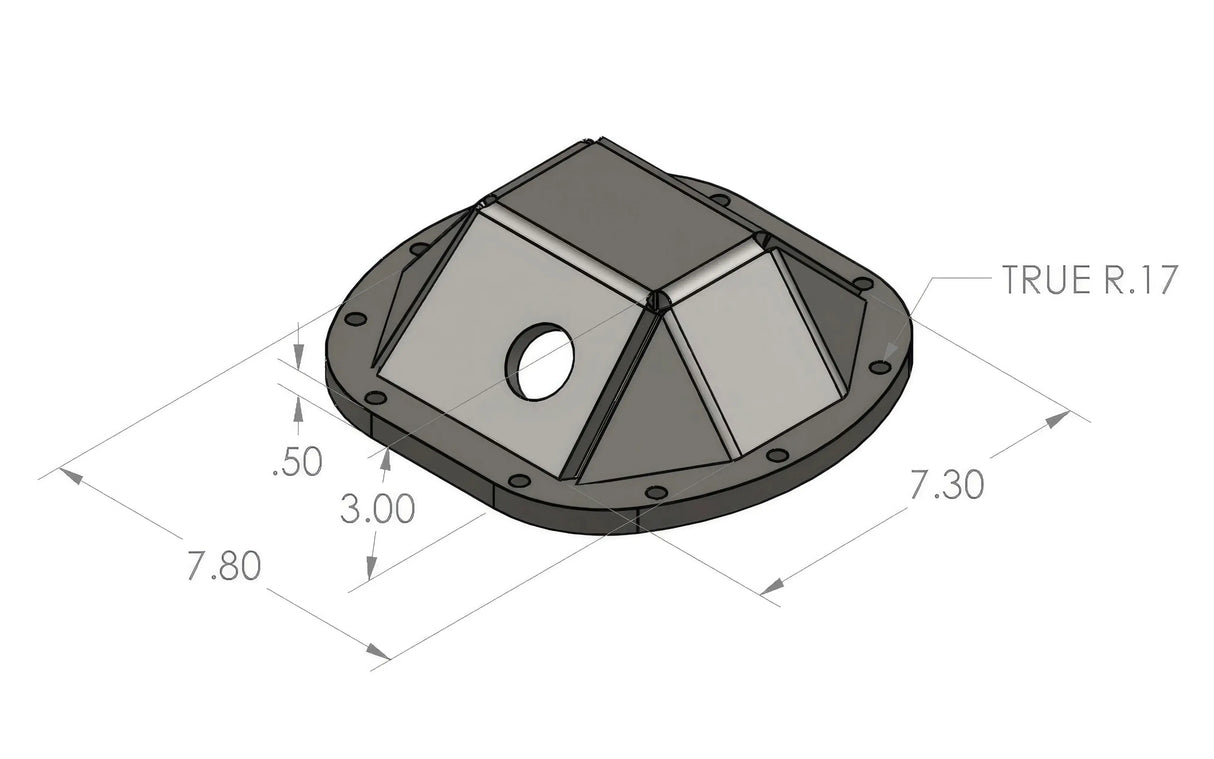Dana 30 Differential Cover