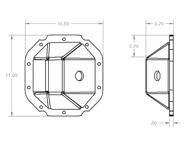 Ford 8.8" Differential Cover