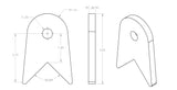 90 Degree Medium Link Tab