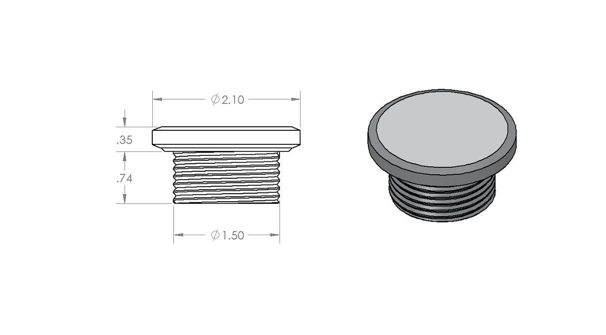 Ruffstuff Oil Fill Plug