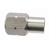 7/8" x 18TPI Left Hand Tube Adapter 1" ID HEX