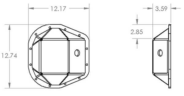 Sterling Differential Cover