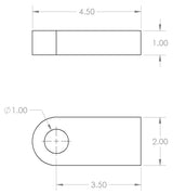 Weld-On Bumper Clevis Mount