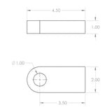 Weld-On Bumper Clevis Mount