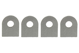 Brake Line Tab 3/8 Hole - 4 Pack