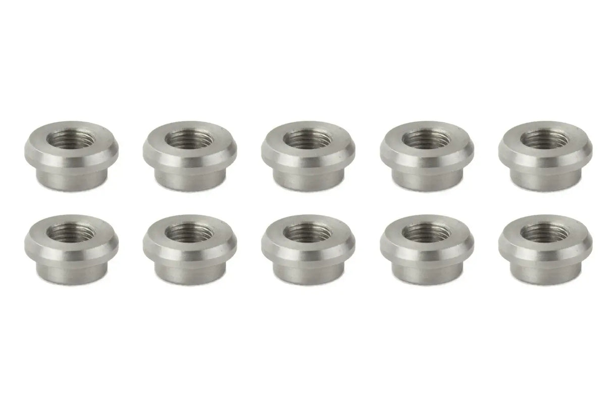 1/2" Threaded Weld Washer - 10 Pack