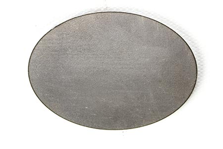 Oval Tubing End Cap, 2"