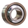 Front angled view photo of the 1-inch uniball bearing against a white background. 
