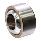 Left side angled view photo of the 1-inch uniball bearing against a white background. 