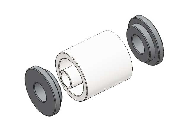 DOM Bushing Mock Up Puck - Pair