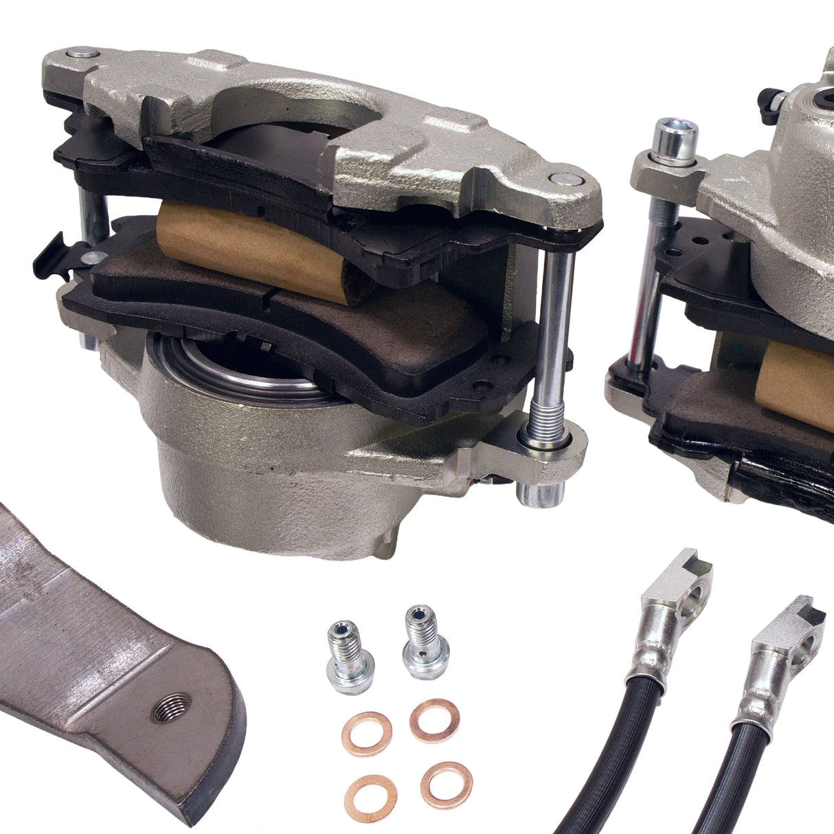 14 Bolt Disc Brake Conversion Kit (C&C Axle & Hubs While Using A Single Rear Wheel)