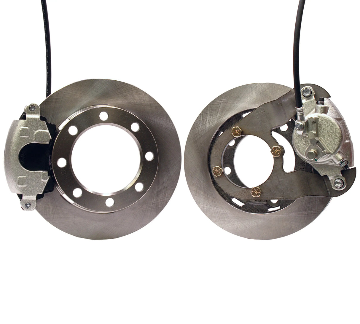 14 Bolt Disc Brake Conversion Kit (C&C Axle & Hubs While Using A Single Rear Wheel)