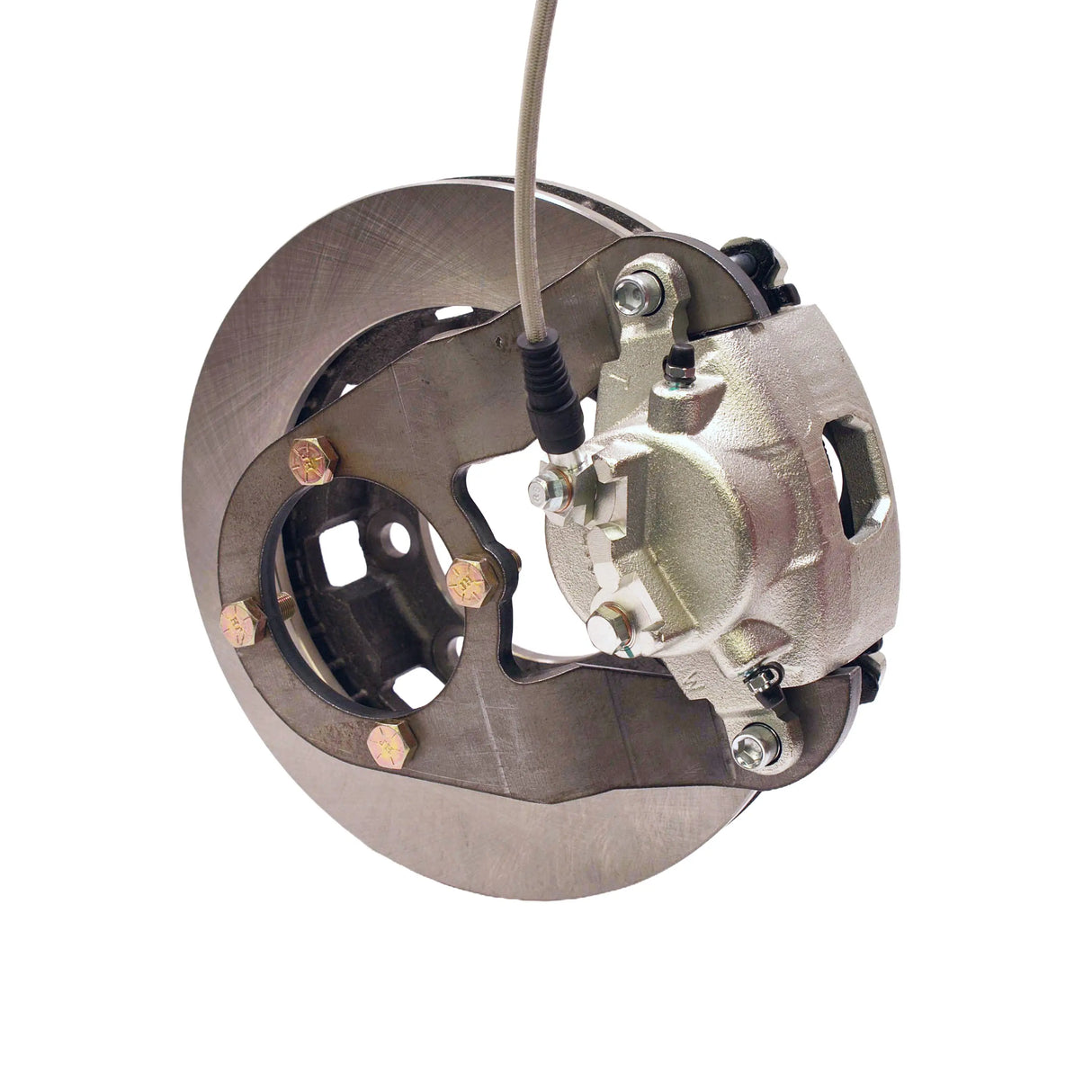 14 Bolt Disc Brake Conversion Kit (C&C Axle & Hubs While Using A Single Rear Wheel)