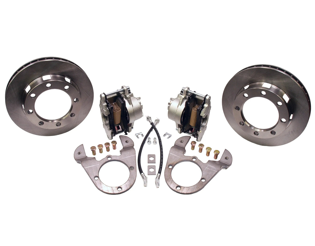14 Bolt Disc Brake Conversion Kit (C&C Axle & Hubs While Using A Single Rear Wheel)