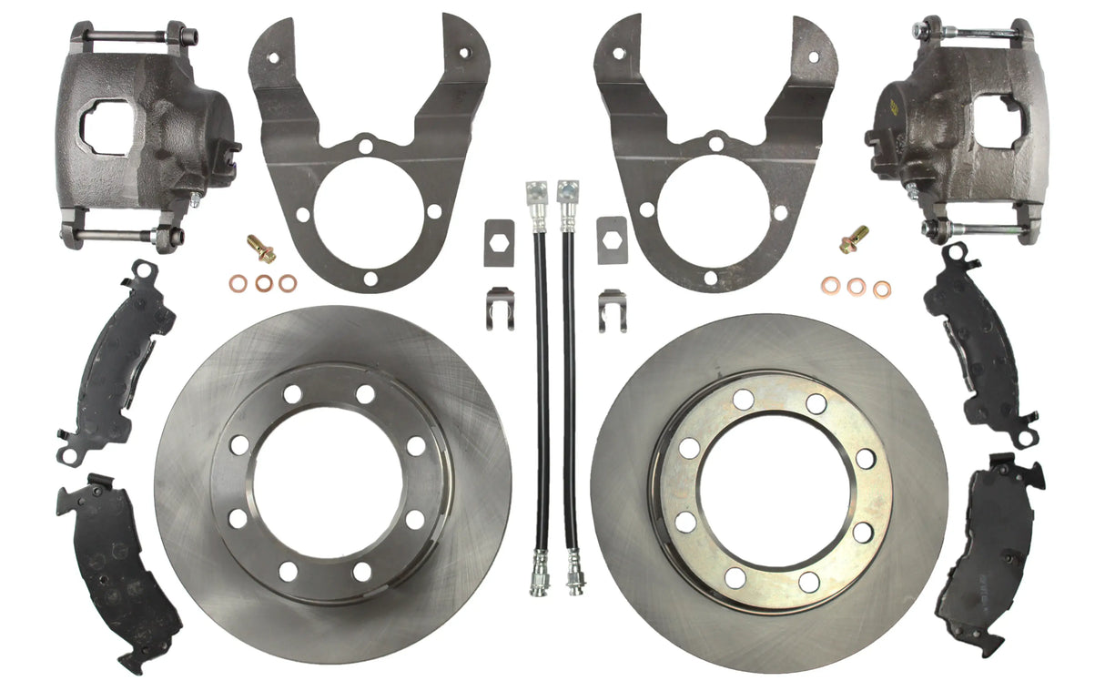 Dana 70 Chevy Dually Axle Disc Brake Conversion Kit Using SRW