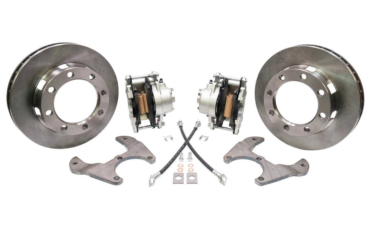 14 Bolt Disc Brake Conversion Kit (SRW w/ C&C Hubs)