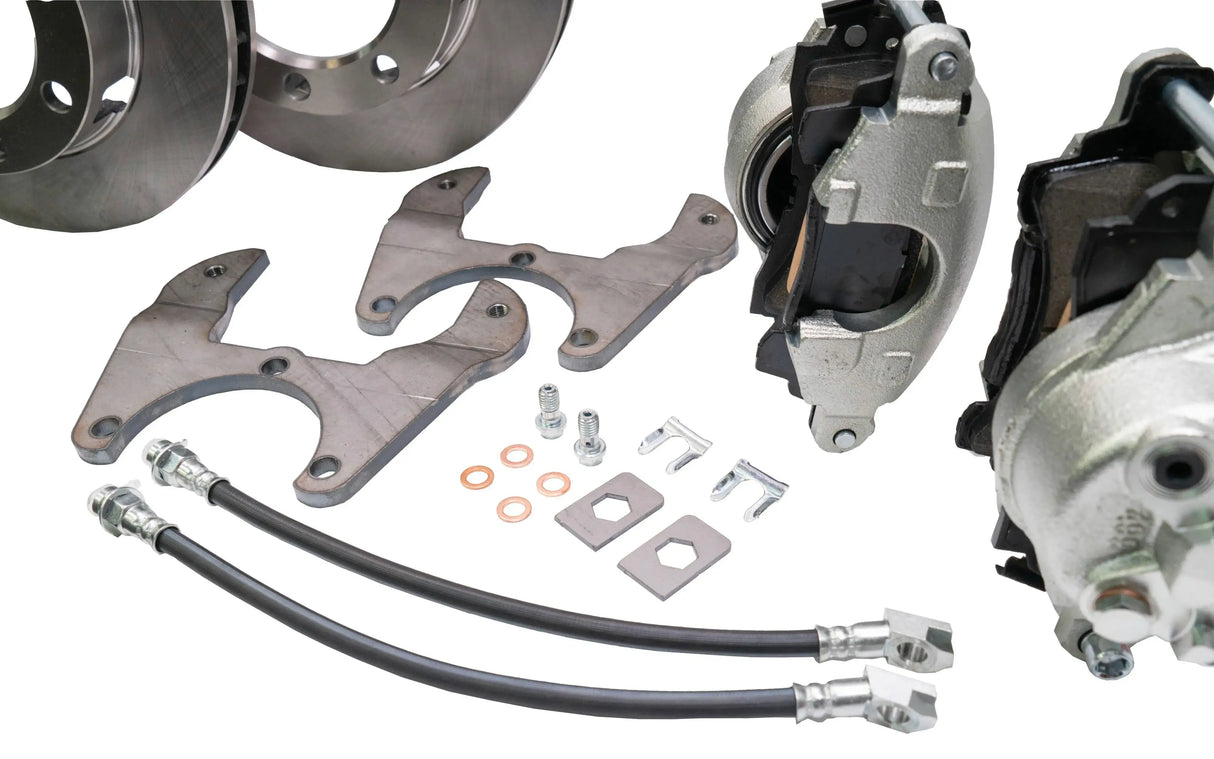 14 Bolt Disc Brake Conversion Kit (SRW w/ C&C Hubs)