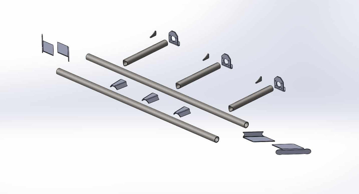 DIY Rock Sliders - No Tubing