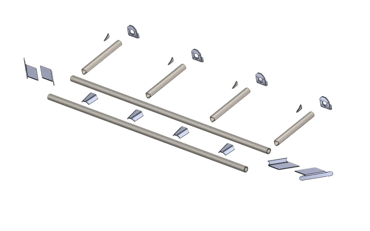 DIY Rock Sliders 84"