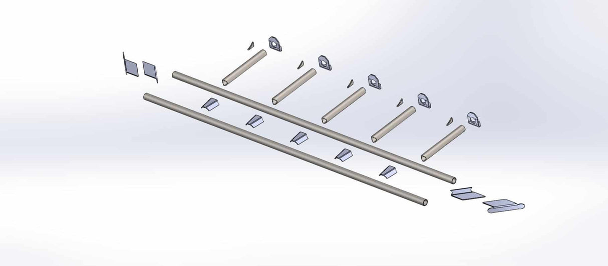 DIY Rock Sliders - No Tubing