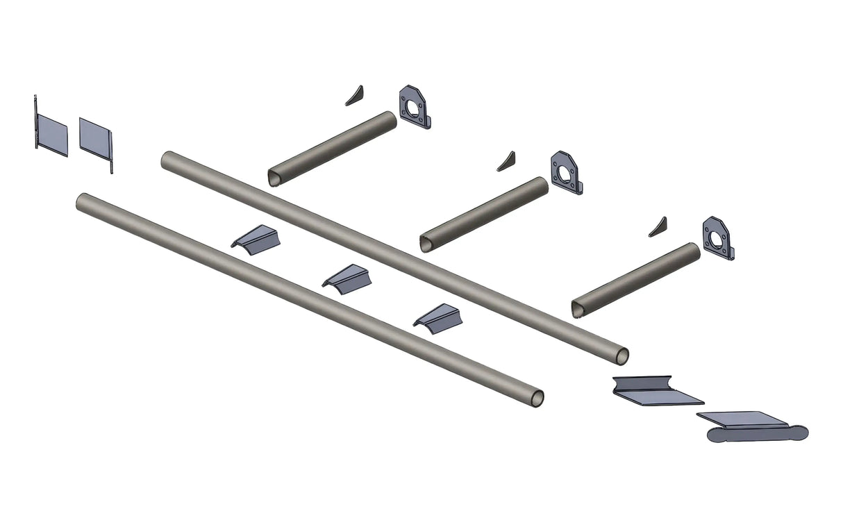 DIY Rock Sliders - No Tubing