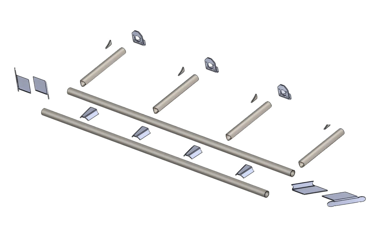 DIY Rock Sliders - No Tubing