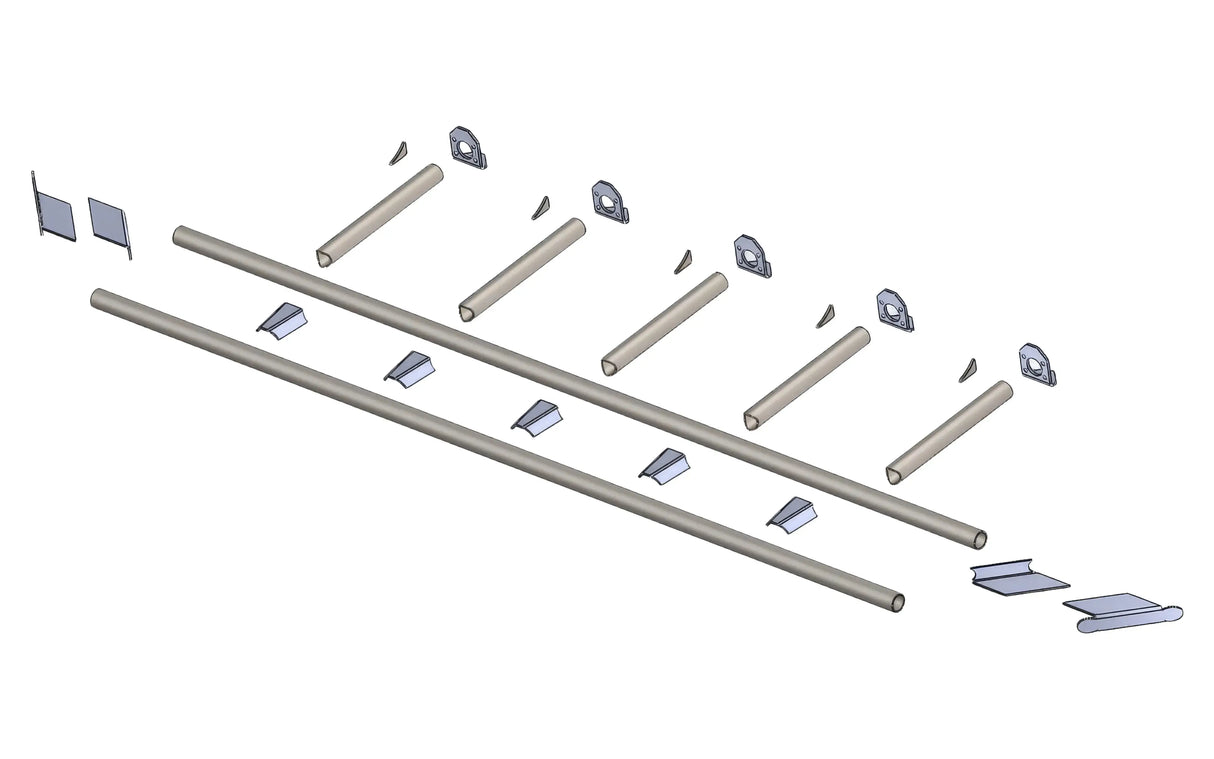DIY Rock Sliders - No Tubing