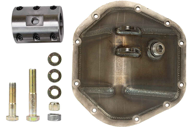 Dana 44 Differential Cover Steering Stabilizer Relocation For Jeep JK