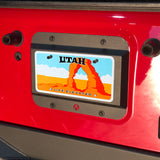 JK Spare Tire Delete Kit - Powdercoated Aluminum