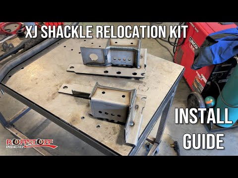 Shackle Relocation Kit For Jeep XJ