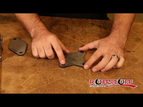 4 Hole Solid Mounting Plate