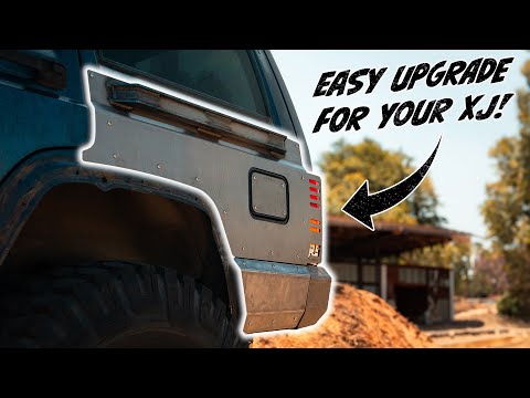 Upper Quarter Panel Armor for Jeep XJ