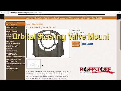 Orbital Steering Valve Mount