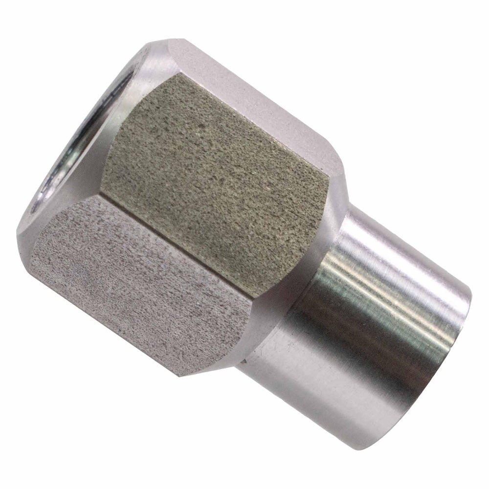 3/4"-16 Right Hand HEX Tube Adapter, 1" Tube ID
