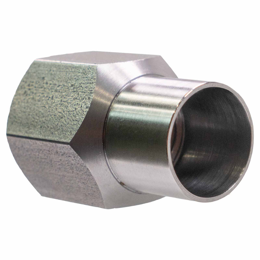3/4"-16 Right Hand HEX Tube Adapter, 1" Tube ID