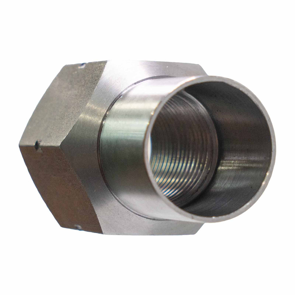 3/4"-16 Left Hand HEX Tube Adapter, 1" Tube ID