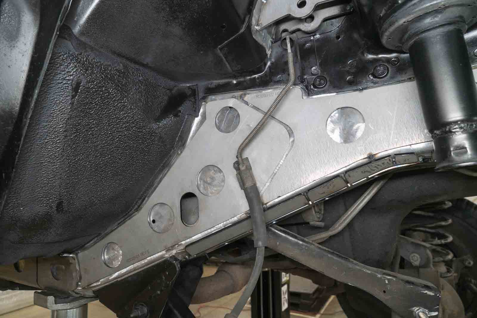 Jeep XJ Front Frame Reinforcement Plate Kit - Heavy Duty Steel